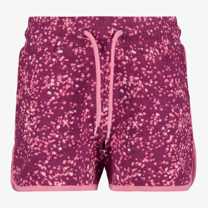Osaga meisjes sweatshort met print paars - Maat 152
