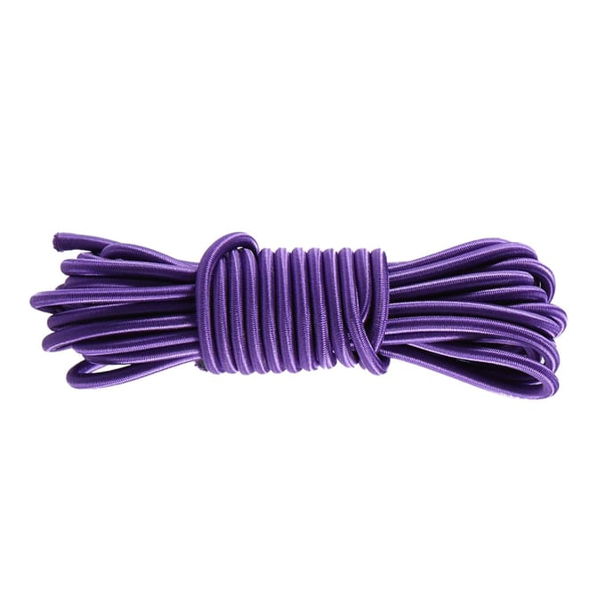 5 Meter 4mm   5mm Kajak Boot Elastisch Bungee Koord Touw 4mm paars