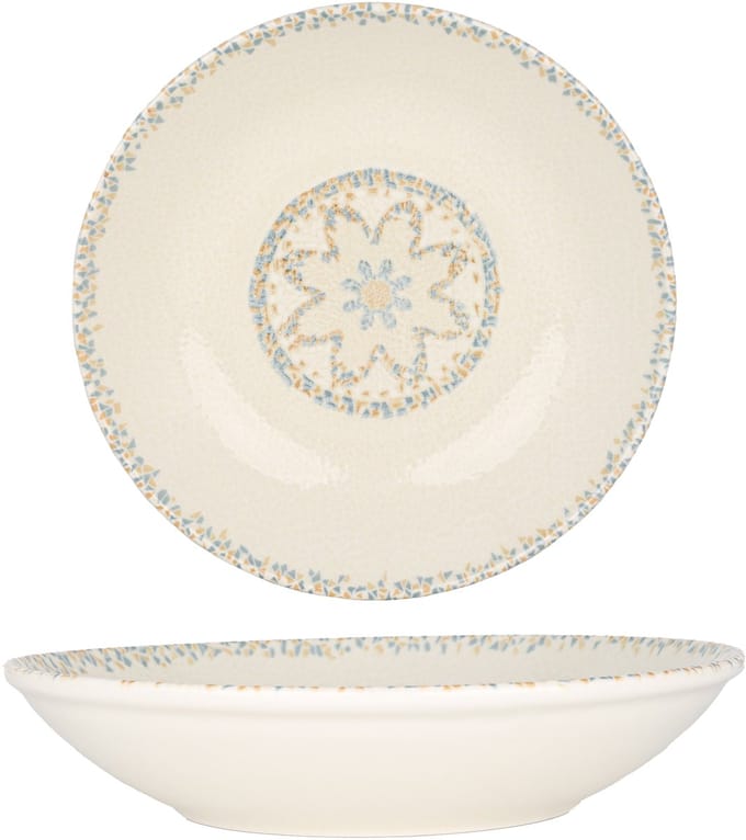 By Bone Diepbord - Tessera - Porselein - 25 cm (1300cc) - set van 6