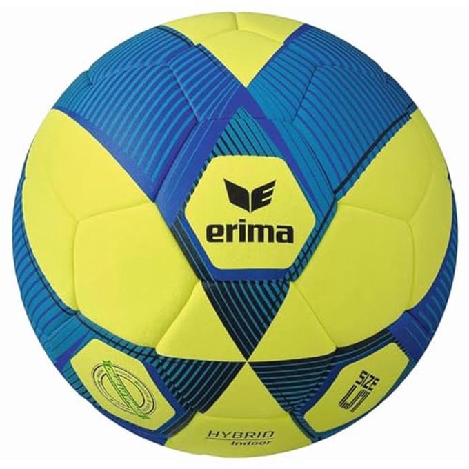 Unisex Indoor Voetbal 5 - Geel/New Royal