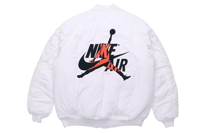 Jordan Air Pufferjas Winter Heren Wit L black