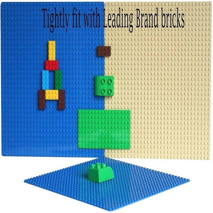 Plaques de Base Classiques 16*32 Points Briques Bricolage Petite Taille Briques Route Ville Plaques de Base Jouets de Construction Pour Enfants Cadeaux Jouets orange