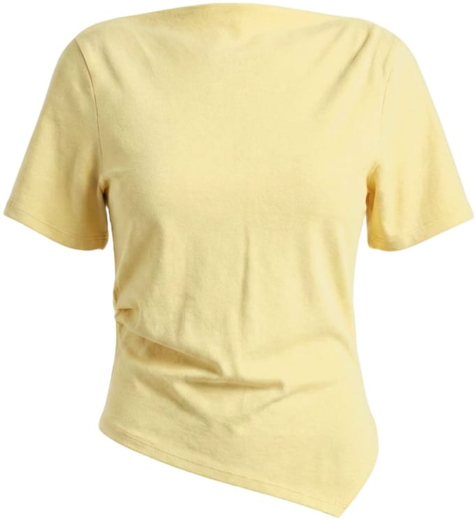 Pieces T-shirt PCSIRENE GEDRAPEERD
