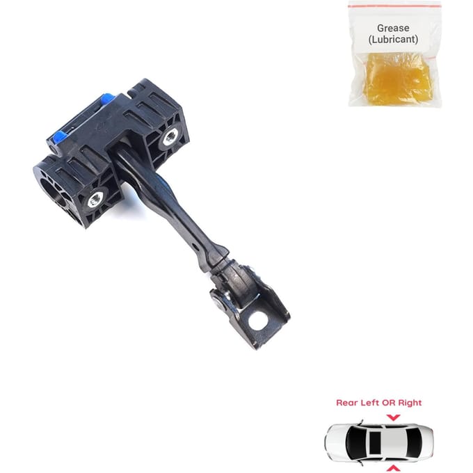 BDP1674 Dubbele Cabine Achterdeur Scharnier Remstop Controle Montagebegrenzer Riem voor VW Crafter MK2 e-Crafter MAN TGE e-TGE 2017-Op 7CA839249A