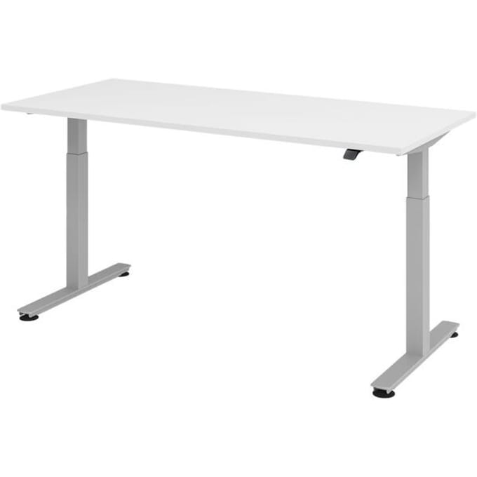 XMST 19 S | Bureau - Wit 180 x 80 Tafelhoogte I Elektrisch in hoogte verstelbaar