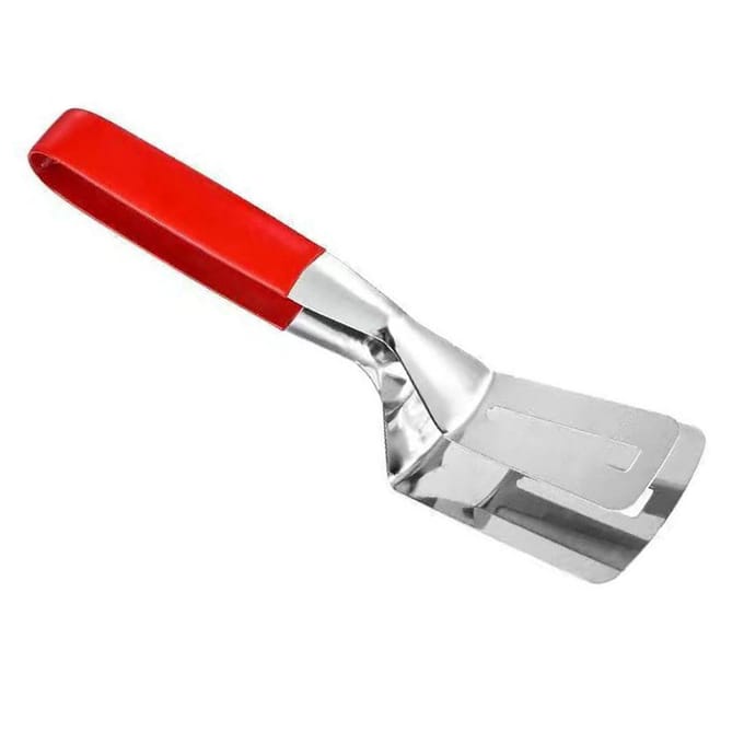Keukentang Dik RVS Multifunctioneel Steakklemmen Gebakken Steak Klem Barbecue Tang white