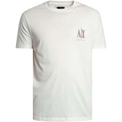 T-shirt Korte Mouw Armani Exchange T-shirt met groot borstlogo