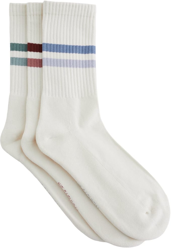 WE Fashion Heren sokken met streep, 3-pack