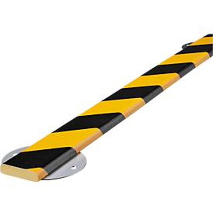 Wall Protection Kit, type F, 1 m/stuk, geel/zwart