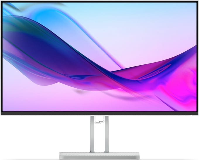 Lenovo L24i-4A FHD-beeldscherm (23,8") IPS Panel, 100Hz, Cloud Grey Dual 3W speakers
