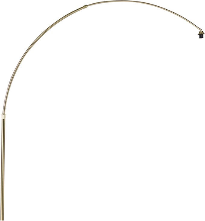 QAZQA xxl - Booglamp - 1 lichts - H 264 cm - Goud/messing -