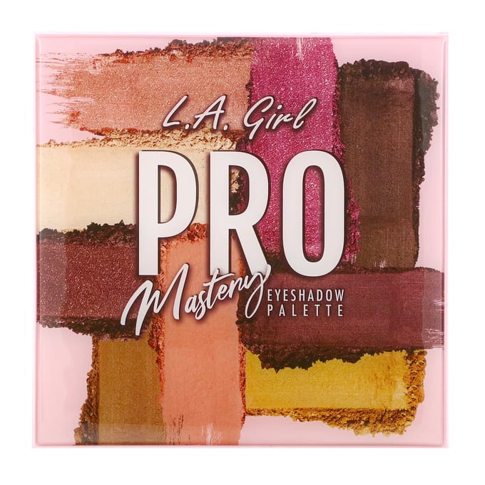 L.A. Girl, Pro Eyeshadow Palette, Ges432 Mastery, 35G(1.23Oz) brown