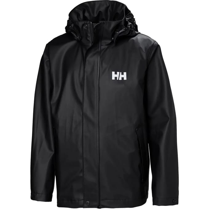 Helly Hansen Moss Jas Zwart 10 Years Kinderen