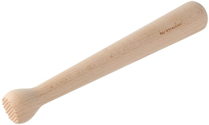 Houten stamper voor cocktails van Fackelmann hout