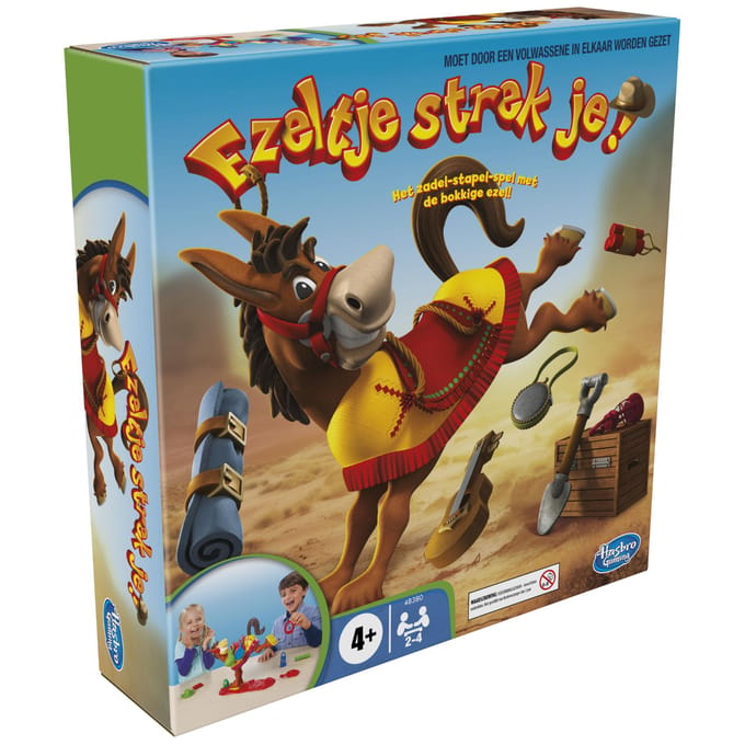 Hasbro Gaming Ezeltje Strek je! Bordspellen