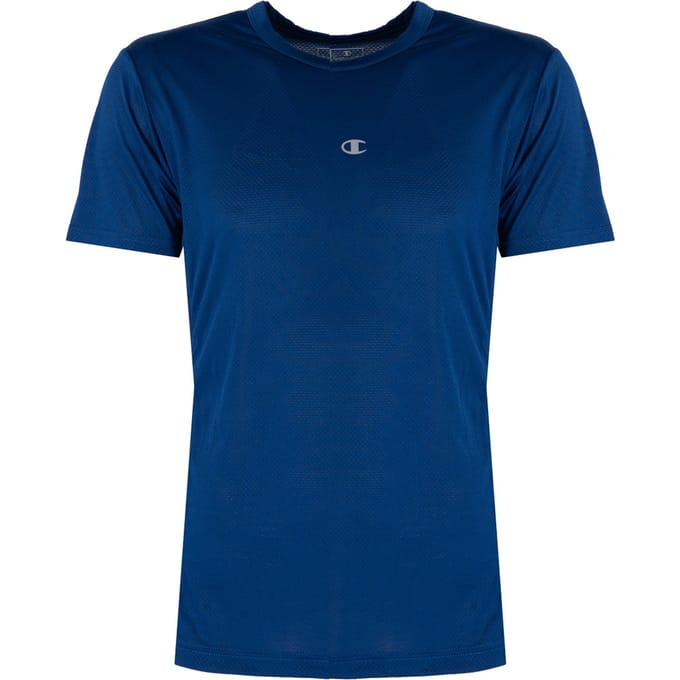 Champion T-Shirt Mannen blauw