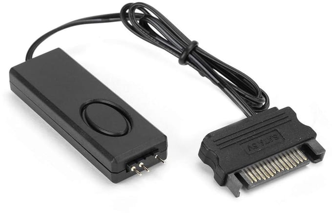 Dailygoody - 5V Controller - HF Afstandsbediening - Handmatige Lichteffecten - 3-pins - LED RGB Controller - Voor PC - Pin
