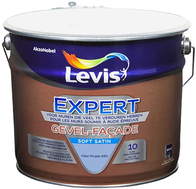 Levis - Expert Gevel Mix - Clear Purple A50 - Mengverf - 10 L