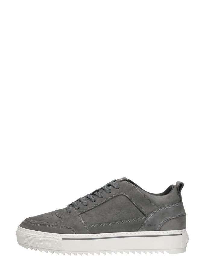 Rehab Grijze Nubuck Heren Sneakers - Grijs - 43