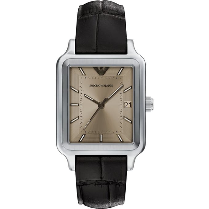 Emporio Armani AR11756 Mannen Horloge 36 mm - Bruin