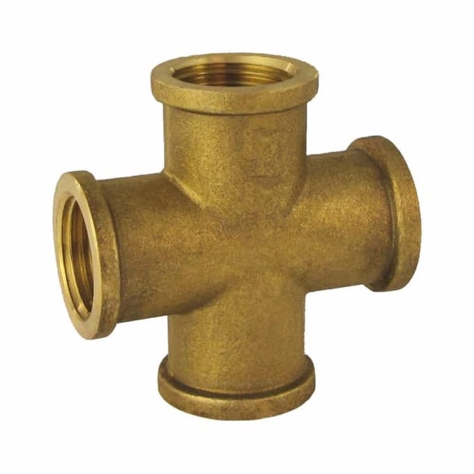 Messing Koppeling 1/2" IG - Gewindefitting voor Sanitair & Verwarming