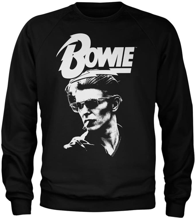 David Bowie Smoking Portra-it -sweatshirt PS-3-DBO007-H69-16