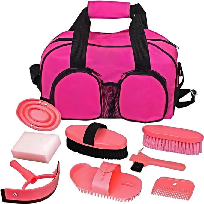 AHD® Paarden spullen - Roze - 34cm x 25cm x 15cm