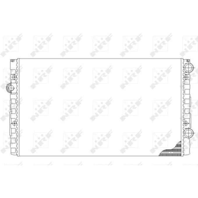 Radiator, motorkoeling NRF 50454