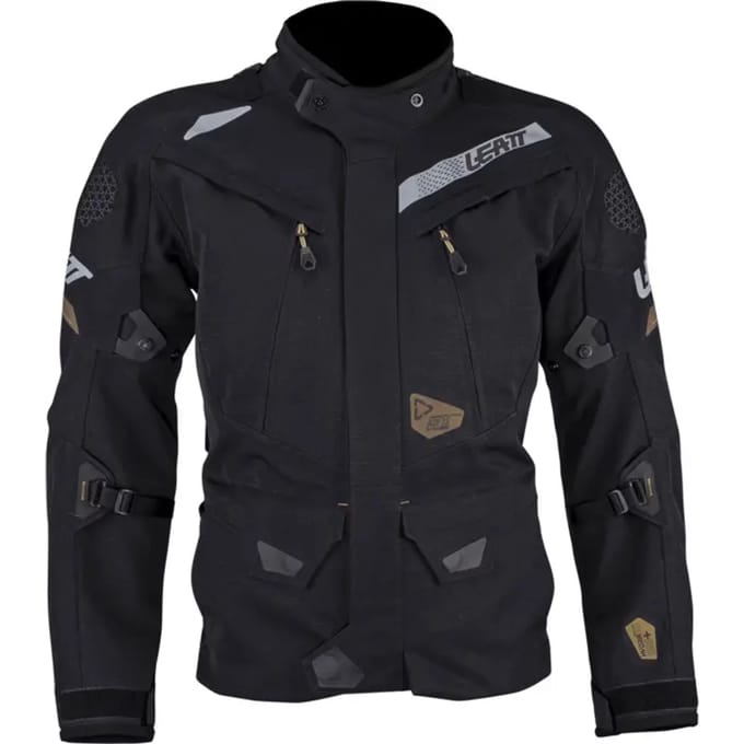 Leatt ADV DriTour 7.5 Stealth Zwart Grijs Waterdichte Textieljas - Jas