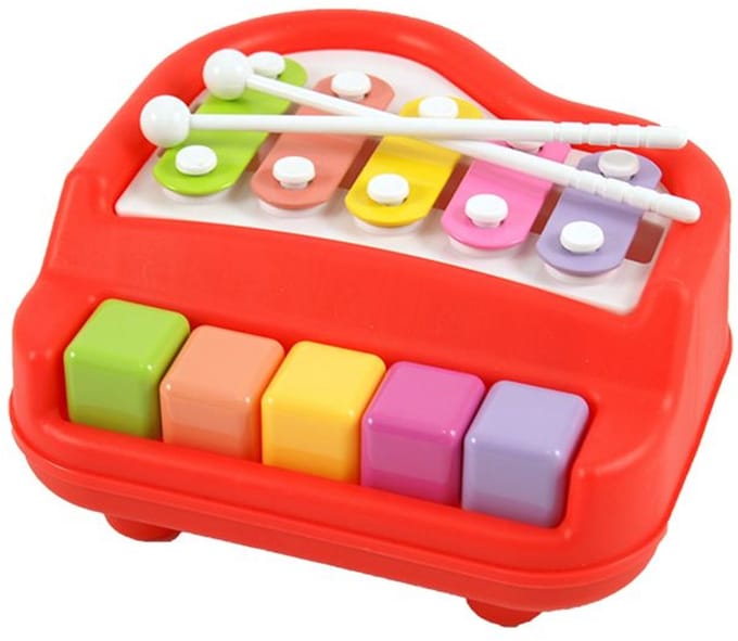 Baby piano xylofoon 8698