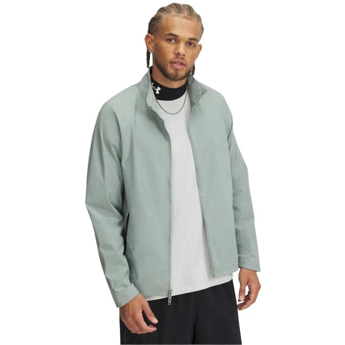Under Armour Heren Full Zip Hoodie (Groen)
