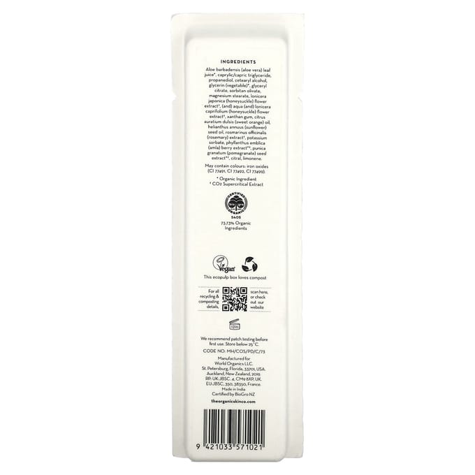 The Organic Skin Co., Base de teint Prim and Prime, Or Rose, 2 fl oz (60 ml) gray