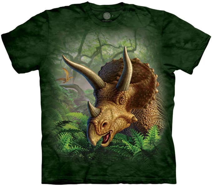 T-shirt Wild Triceratops Portrait 3XL