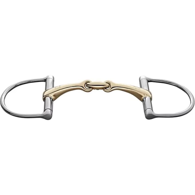 Sprenger Dynamic RS D-Ring Dubbel Gebroken Sensogan - 14 mm 13,5 Zilver