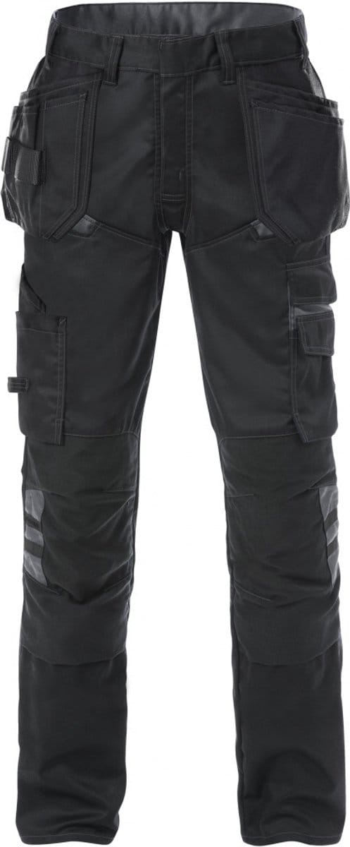 Fristads Werkbroek 2595 Stfp - Zwart/Grijs - C52