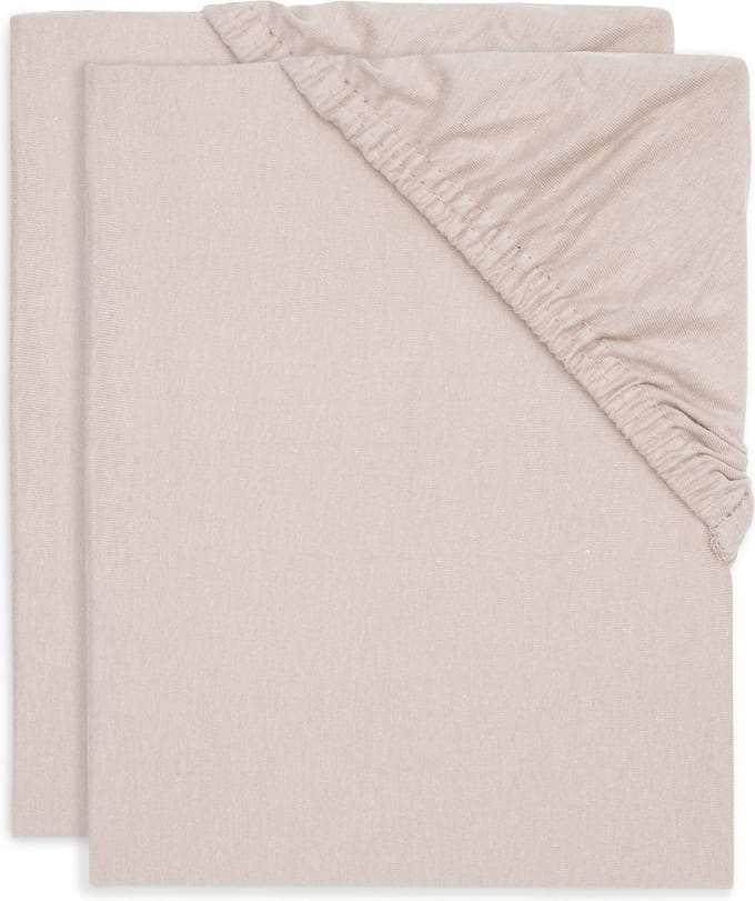 Jollein Hoeslaken Jersey 60x120cm Wild Rose (2pack)