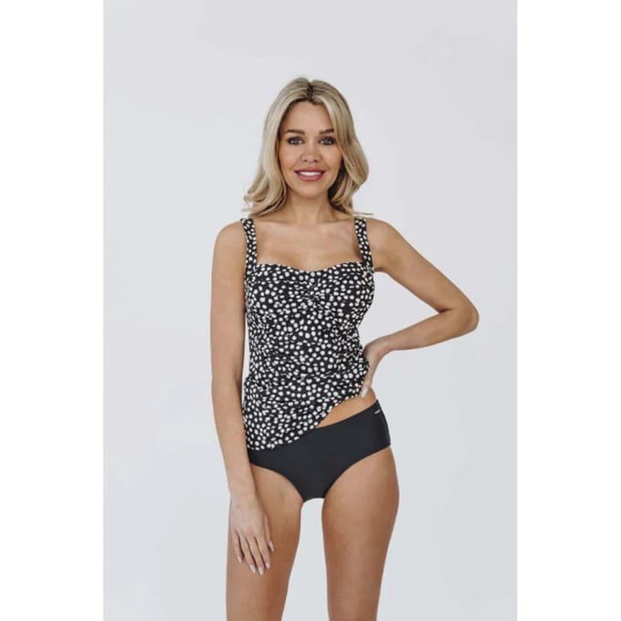 BOMAIN - tankini cadiz - Tankini dames - Bruin, wit