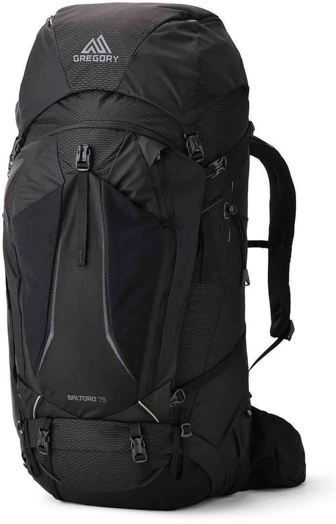 GREGORY trekkingrugzak rugzak Baltoro 75 Backpack Shadow Pine Black zwart