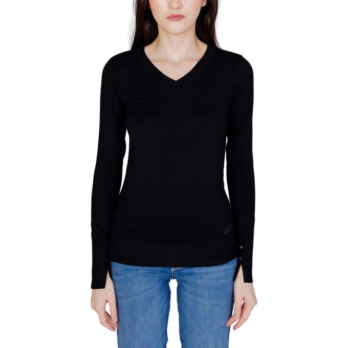 V-hals Gebreide Trui Lange Mouwen Pullover