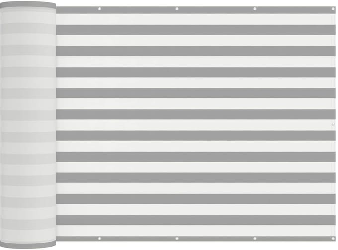 vidaXL - Balkon - Privacy - Scherm - 200 - x - 200 - cm - Stof - met - PU-coating