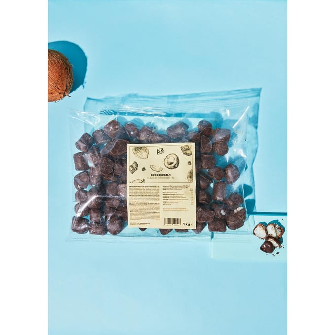 KoRo | Kokosbolletjes met pure chocolade 1 kg