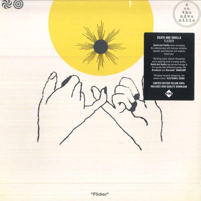 Disque Vinyle DEATH & VANILLA - Flicker FIRELP629 Fire Records 2023 Europe Dance & Electronica