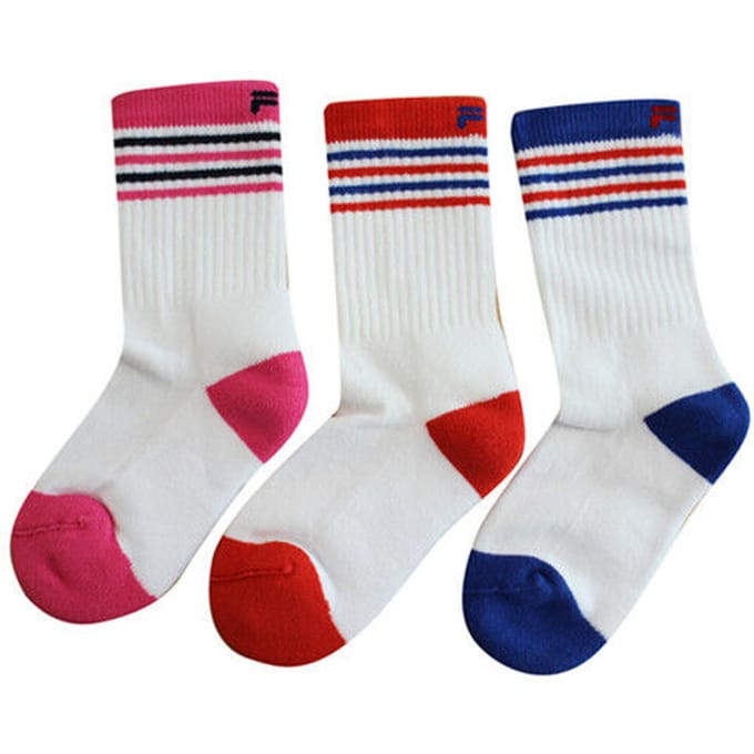 Fila 3-Pack Kinder Sokken