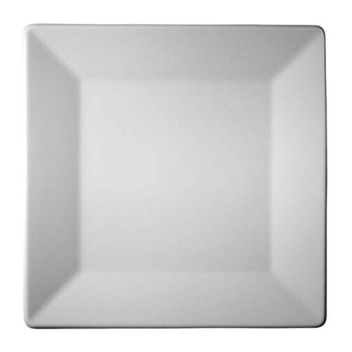 GGM Gastro (24 Stück) MAYA - Teller - flach & quadratisch - 160x160mm - Weiß Wit