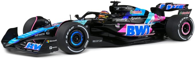 Alpine F1 Team A524 #31 Miami GP 2024 - 1:18 - Solido