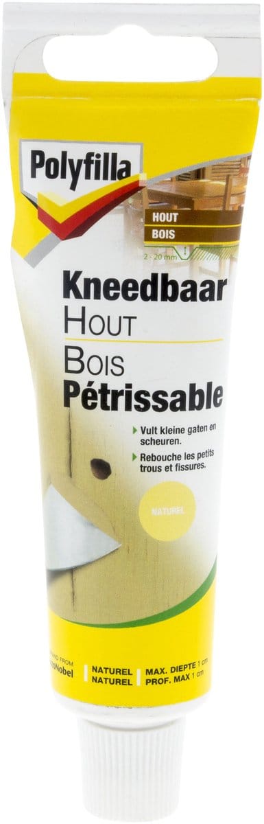 Polyfilla - Kneedbaar Hout - Naturel - 75 G