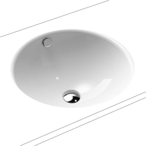 Kaldewei CLASSIC undercounter washbasin 3182, Ø 42 cm 910006113001