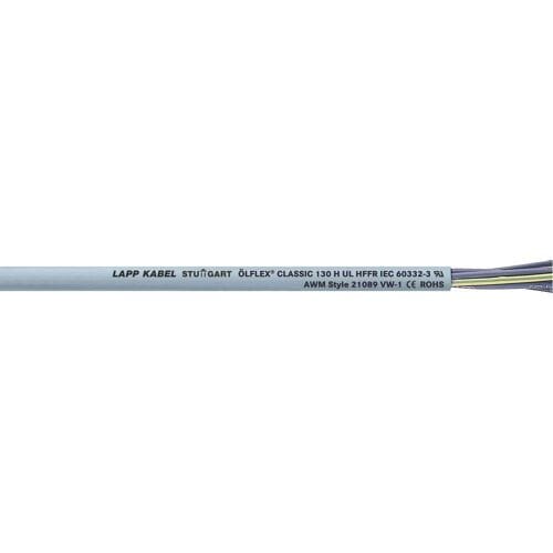 LAPP ÖLFLEX® CLASSIC 130 H Stuurstroomkabel 4 G 2.5 mm² Grijs 1123142/100 100 m
