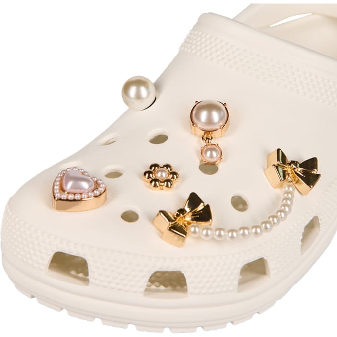 Schoenaccessoires Crocs PEARLY GOLD 5 PACK