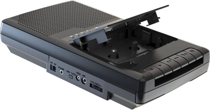 Cassette Speler - Walkman - Zwart